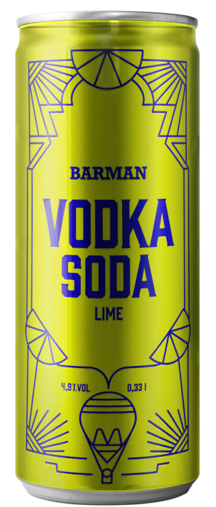 ВОДКА СОДА лайм